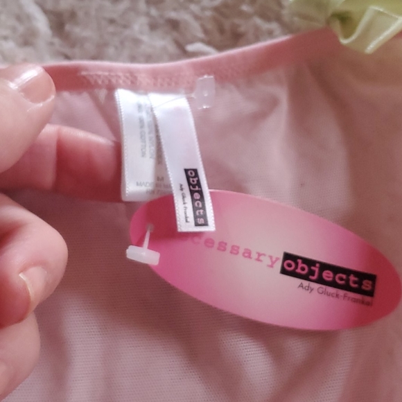 ●SOLD● Bundle tie side blue pink leopard panties - Picture 6 of 13